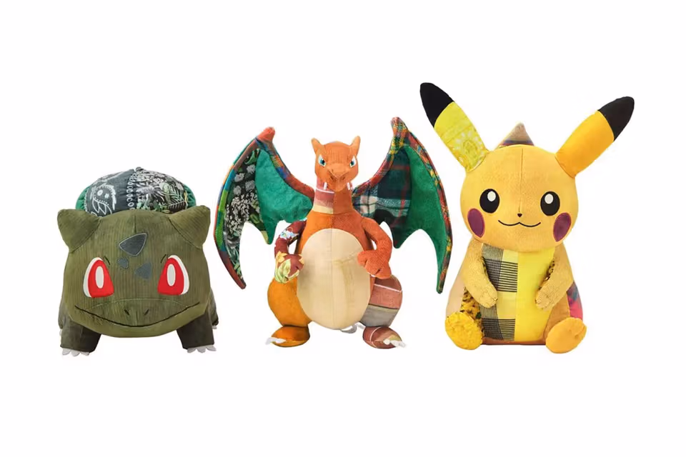 boneka vintage pok mon - ilustrasi berita Boneka Vintage Pok Mon: Sean Wotherspoon Rancang Boneka Vintage Pokémon…