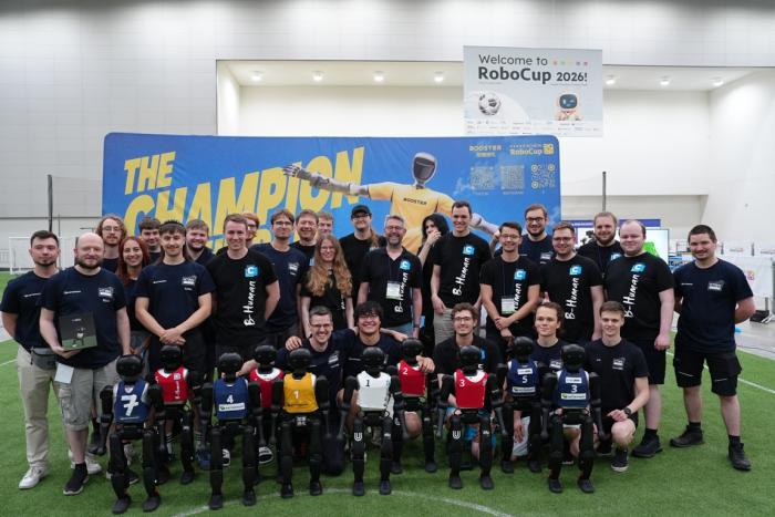 booster robotics - ilustrasi berita Booster Robotics Kuasai RoboCup 2026, Robot Humanoidnya Rebut Semua Gelar