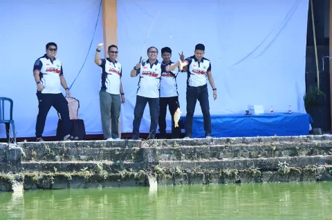 kapolres gresik cup - ilustrasi berita Ratusan Pemancing dan Wartawan Padati Kapolres Gresik Cup 2026 di Cerme