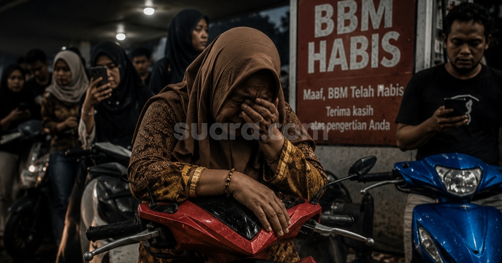 kelangkaan bbm di sumatra - ilustrasi berita Kelangkaan BBM di Sumatra: Antrean Panjang di SPBU Meski Pemerintah Sebut…