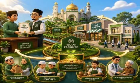 wakaf produktif - ilustrasi berita Memperkuat Ekonomi Nasional lewat Wakaf Produktif