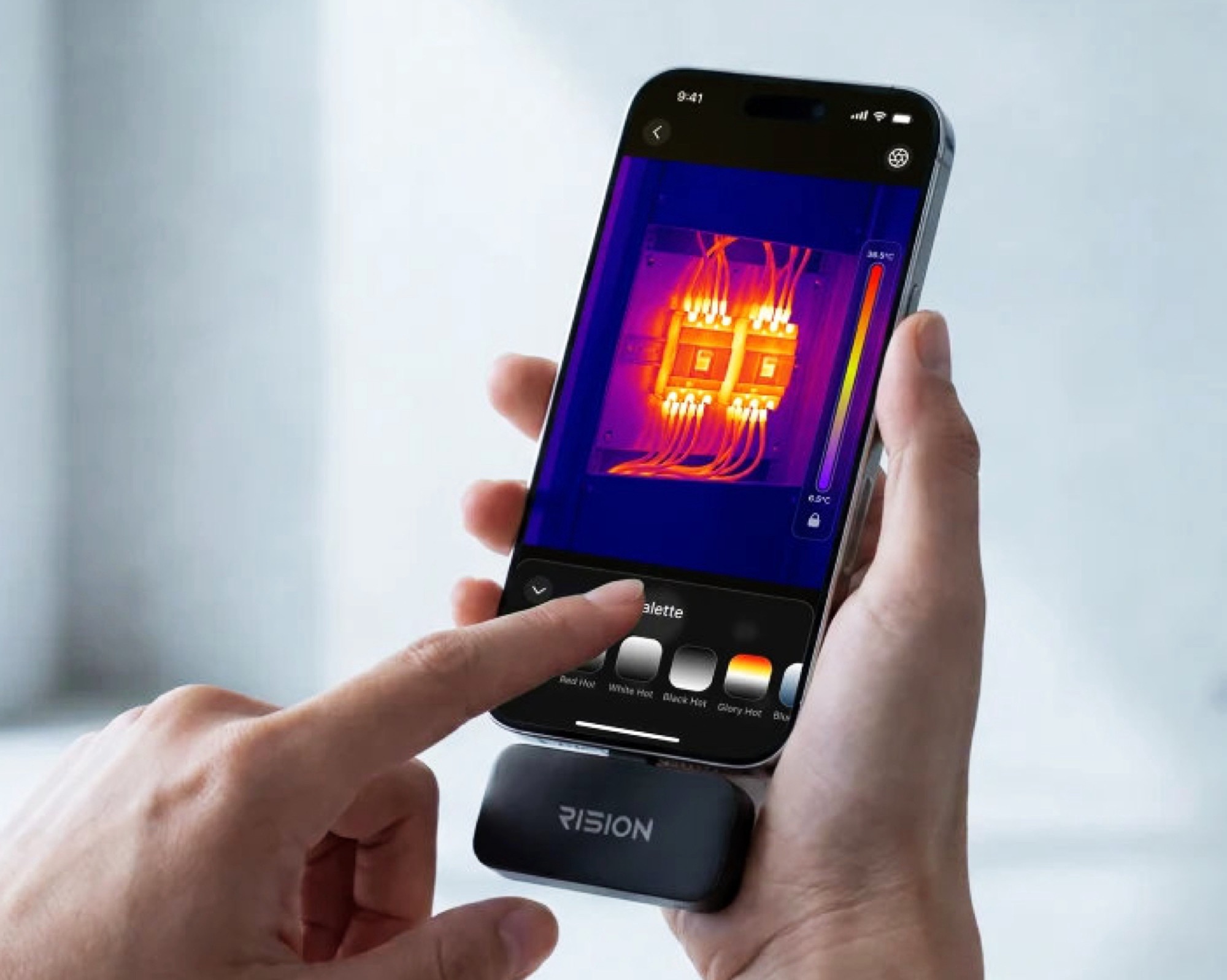 kamera termal smartphone - ilustrasi berita Magic Pro Ubah iPhone dan Android jadi kamera termal smartphone ringkas
