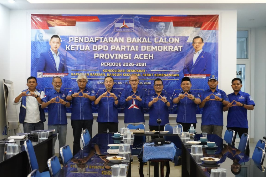 ketua demokrat aceh Nurdiansyah Alasta Resmi Daftar, Menegaskan Ambisi Pimpin… ketua demokrat aceh - ilustrasi berita Nurdiansyah Alasta Resmi Daftar, Menegaskan Ambisi Pimpin Ketua Demokrat Aceh
